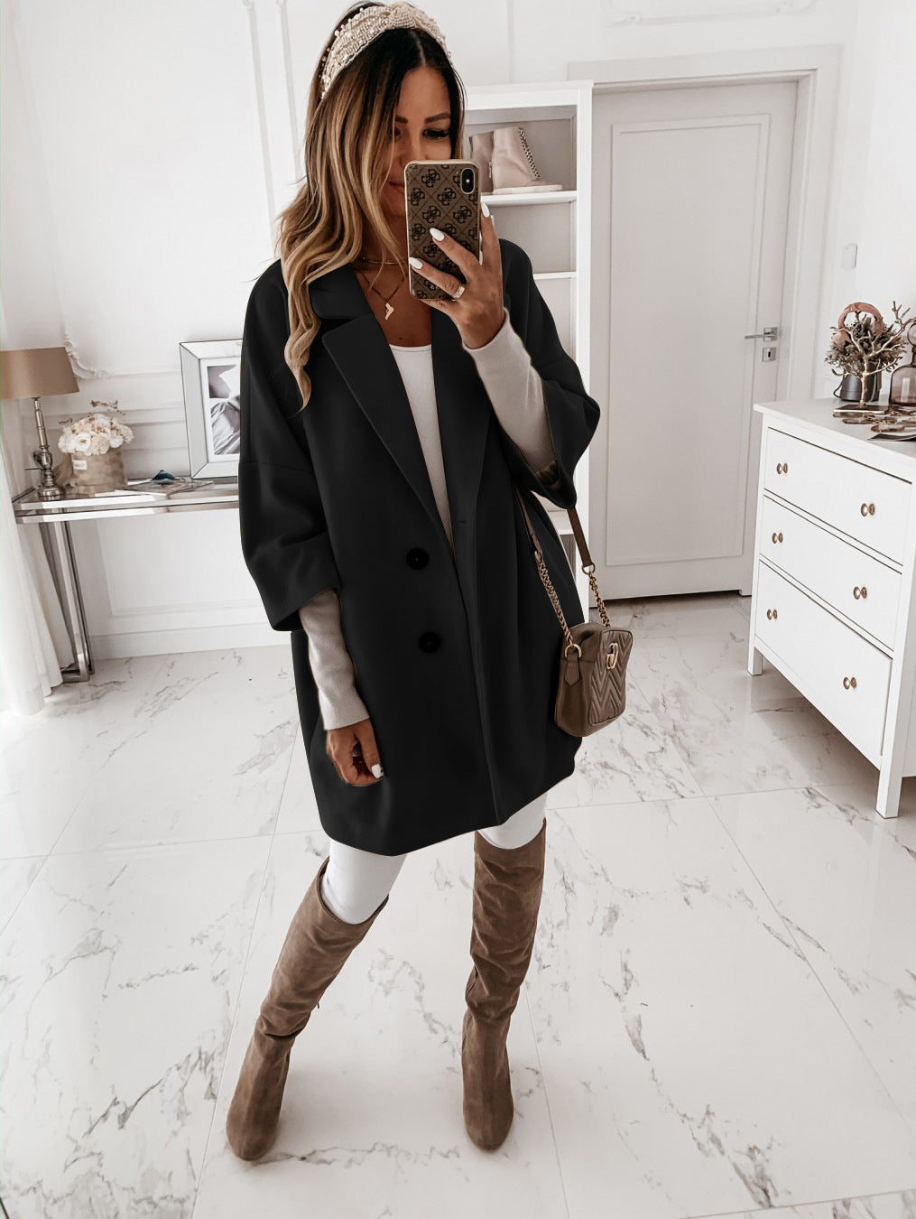 Hösttrenchcoat