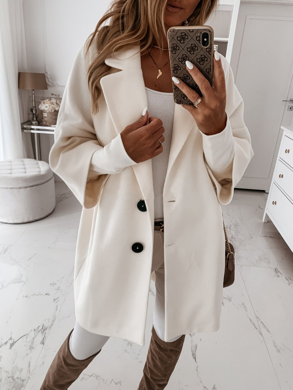 Hösttrenchcoat