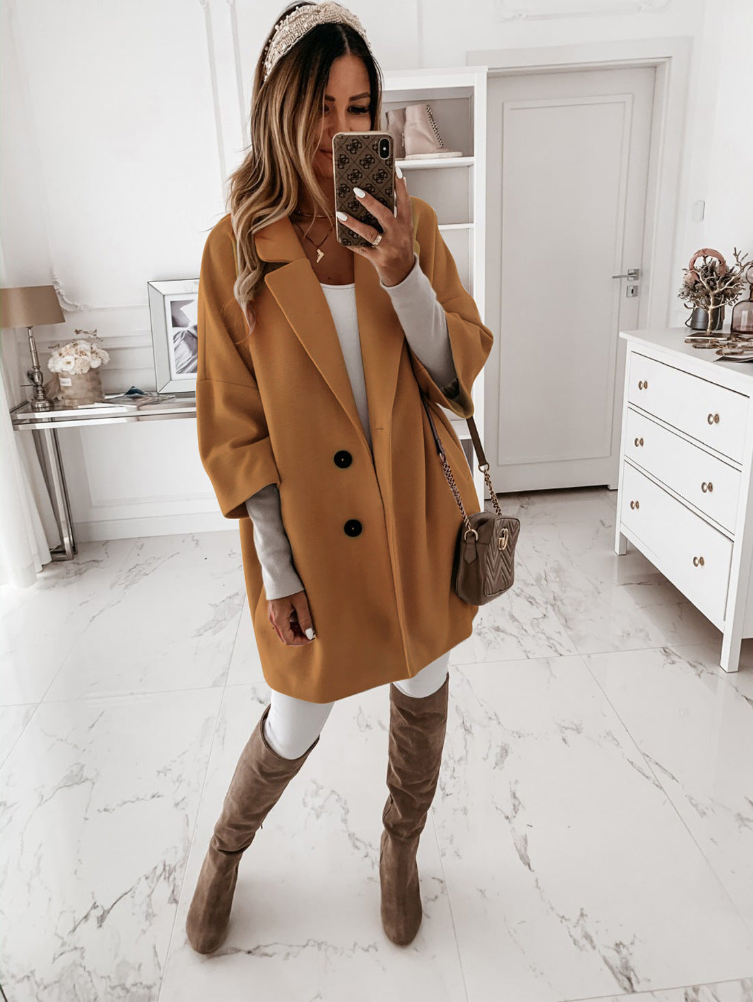Hösttrenchcoat