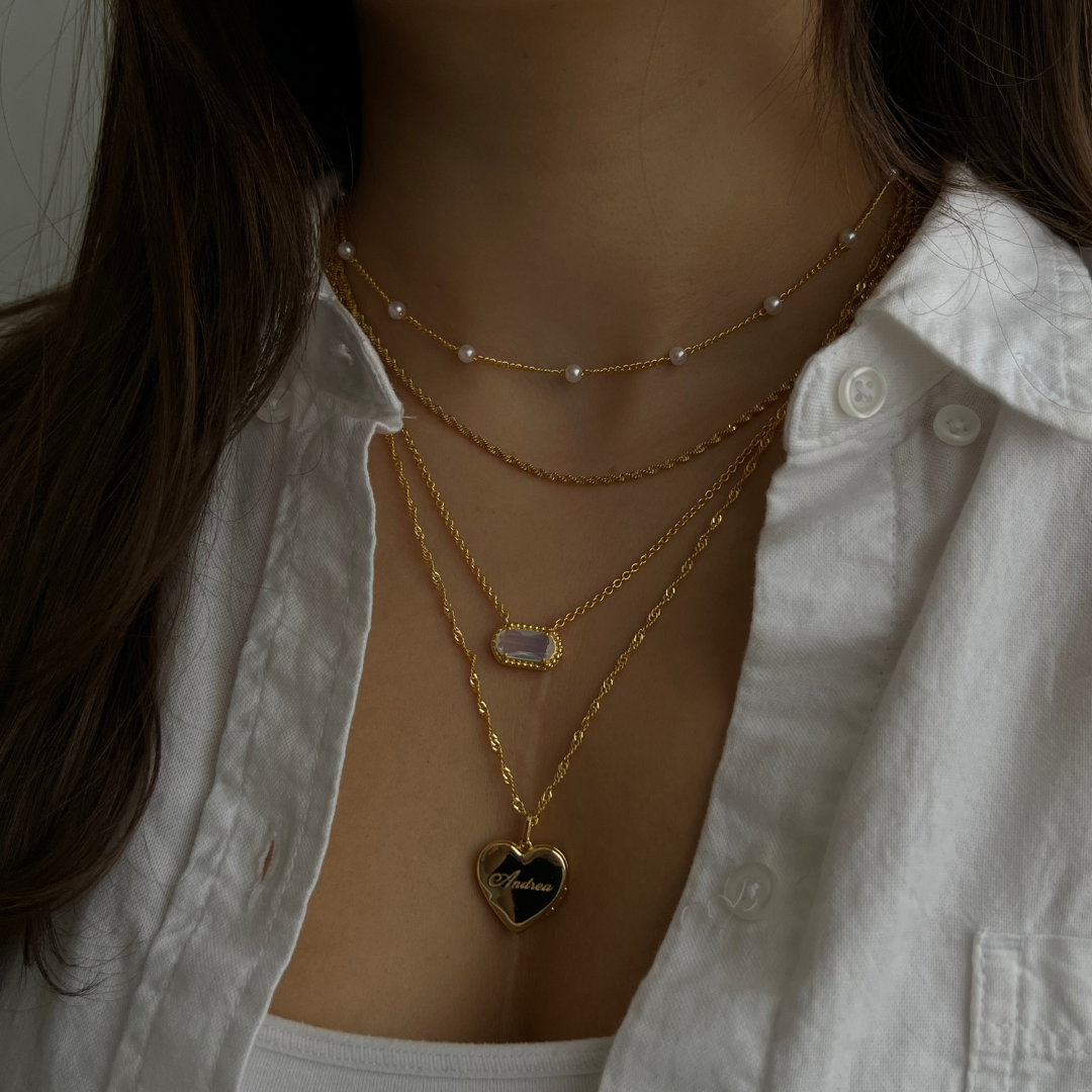 Celeste Pearl Necklace
