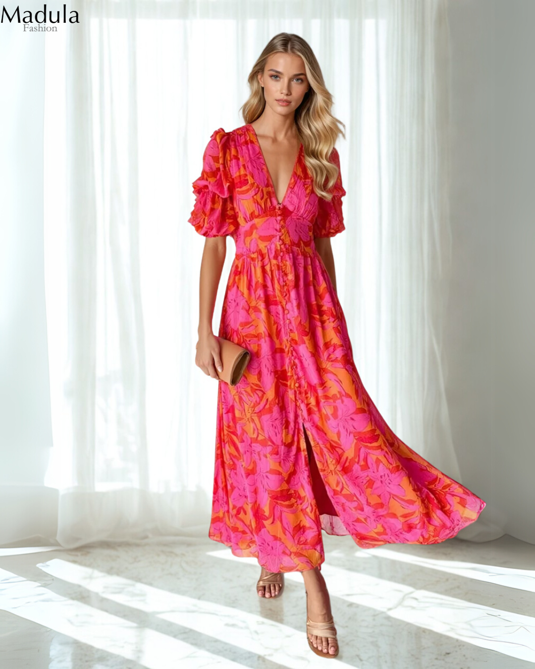Riviera Bloom Dress