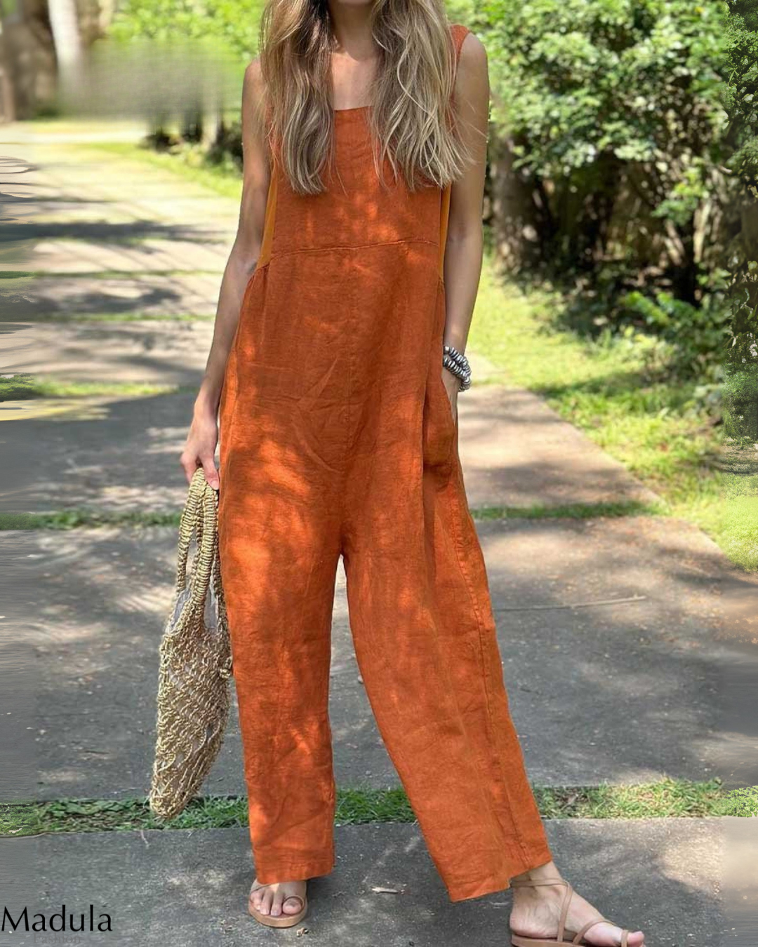 Liora Linen Jumpsuit