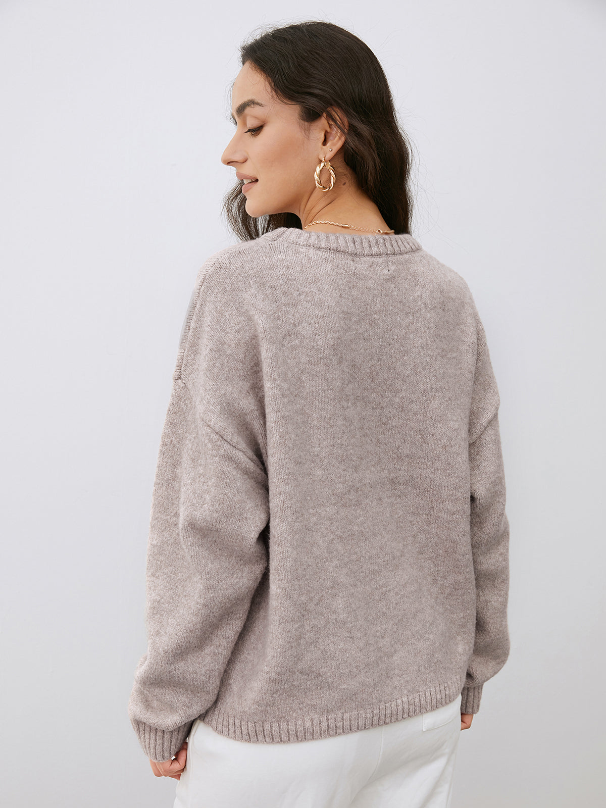 Effortless Luxe Oversized Tröja