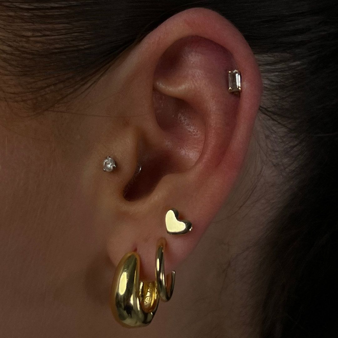 Aurora Dome Earrings